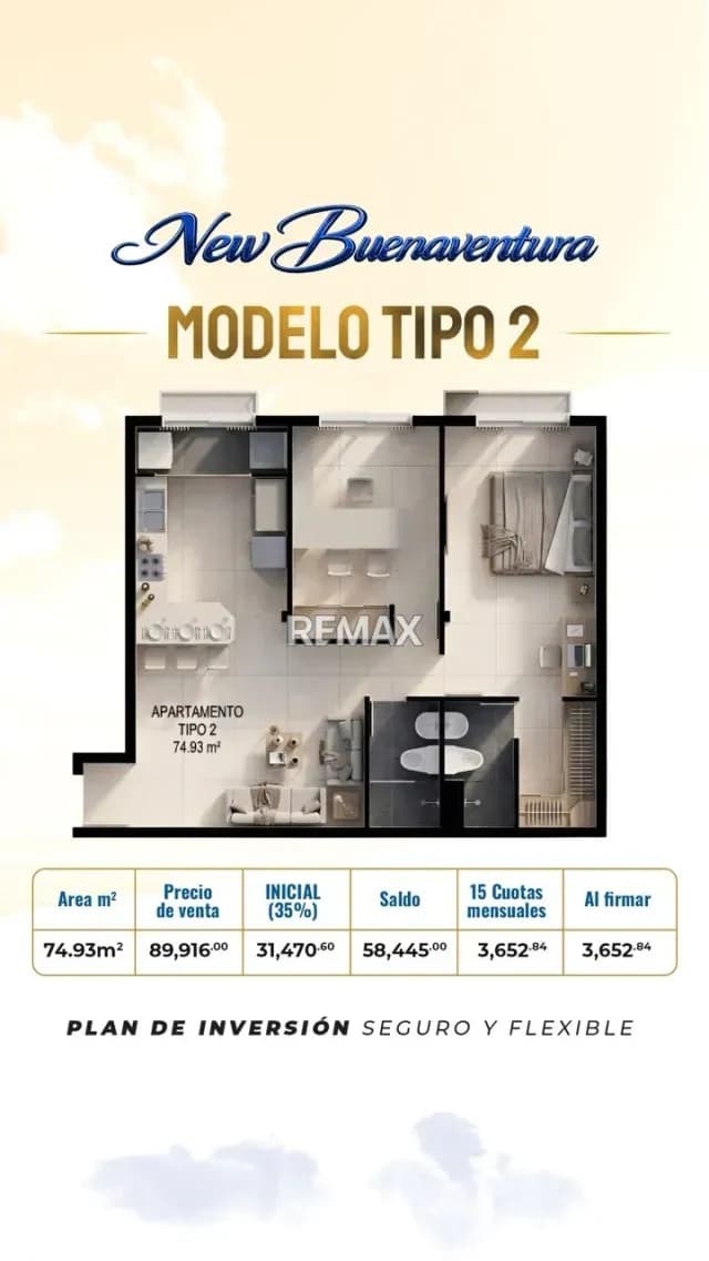 Nuevo proyecto en Preventa New Buenaventura Suite La Castellana T2