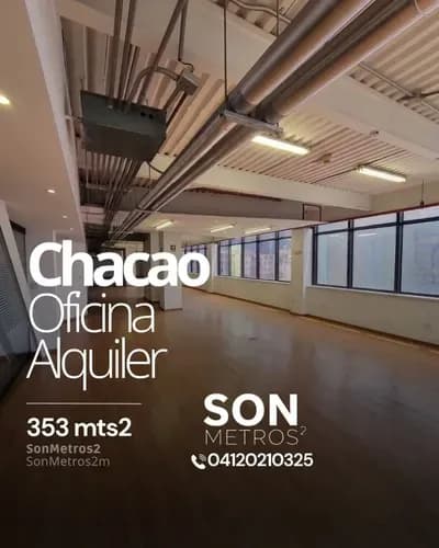 Oficina Alquiler Chacao 353 Mts2. Sonmetros2