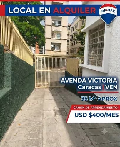 Local En Alquiler Av Victoria 35 Mts