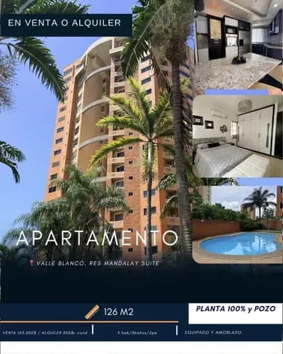 Venta O Alquiler Conjunto Residencial Valle Blanco , Edificio Mandalay Suite