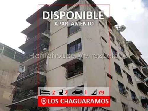 Los Chaguaramos, 2 Habitaciones, 2 Baños, 1 Estacionamiento, 79 Mts2 Construcción