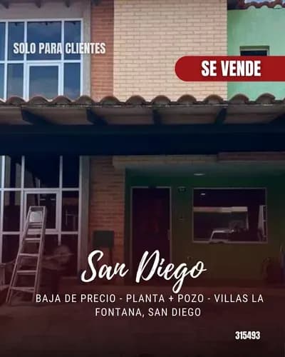 Baja De Precio - Planta + Pozo - Villas La Fontana, San Diego 315493