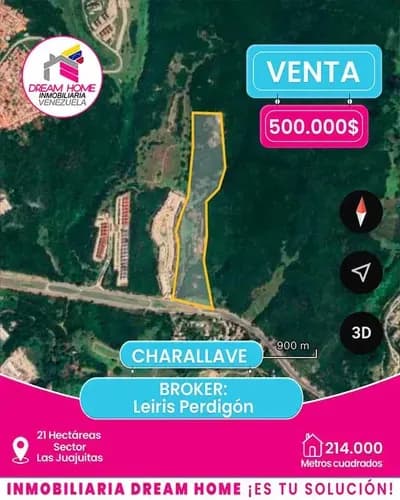 Terreno En Venta Para Proyecto De Urbanismo Y Edificaciones
