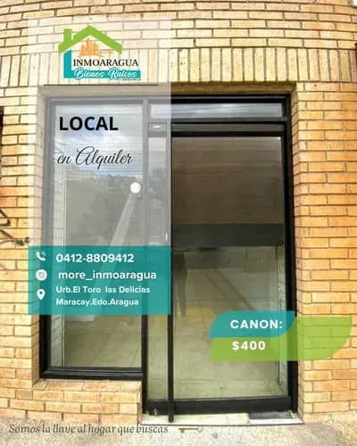 Local En Alquiler/urb.eltoro Las Delicias Maracay/mh7267