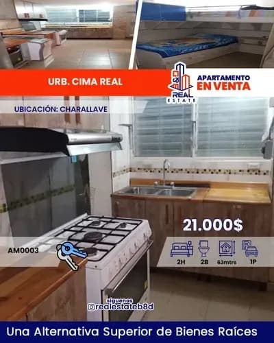 Apartamento En Venta. Urbanización Cima Real - Charallave