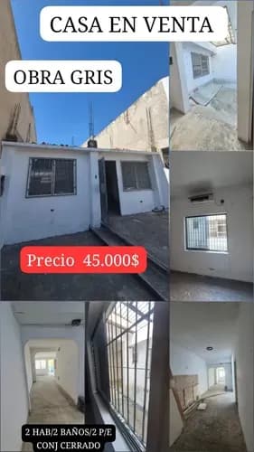 Casa En Los Jarales Obra Gris (elma)