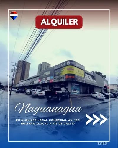 En Alquiler Local Comercial Av. 100 Bolivar, (local A Pie De Calle) 327821 Solo Clientes Directos
