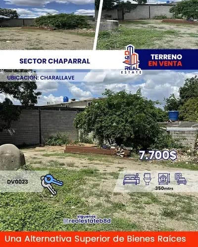 Terreno En Venta Sector. Chaparral / Charallave.