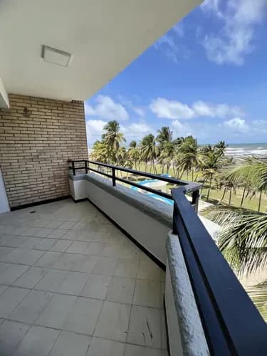 Excelente Apartamento Con Balcón Con Vista Al Mar