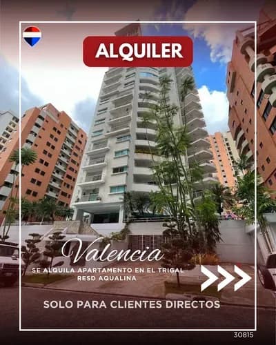Se Alquila Apartamento En El Trigal Resd Aqualina 30815 Solo Clientes Directos