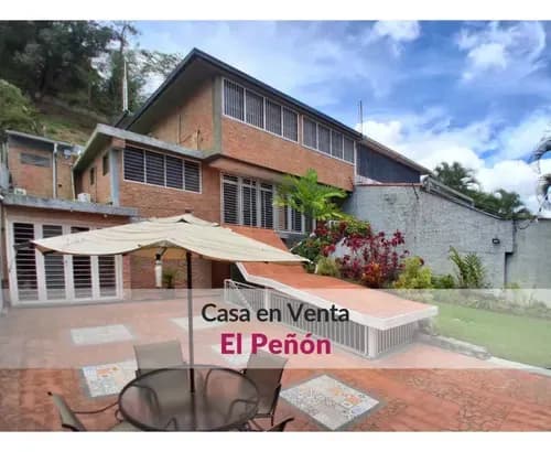 En Venta Amplia Y Bella Casa De 750m2 En El Peñón 5h + 2s