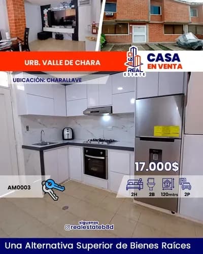 Townhouse En Venta Urbanización Valle Chara - Charallave
