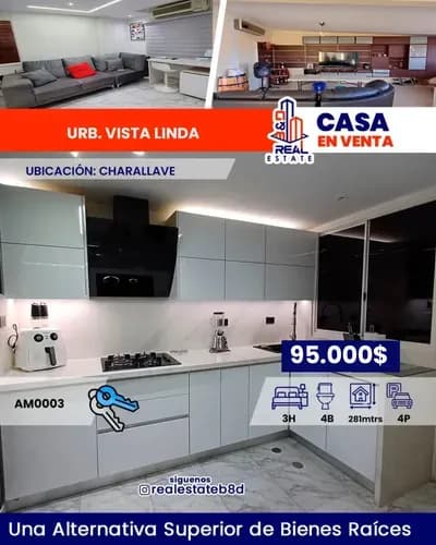 Town House En Venta Urb. Vista Linda/ Charallave.