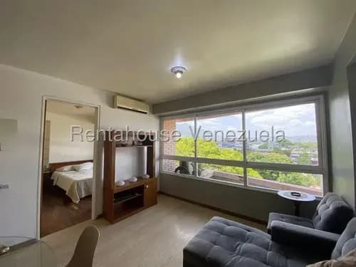 Hermoso Apartamento En Alquiler En El Rosal Completamente Amoblado, Con Linda Vista Panoramica Yf 26-19906
