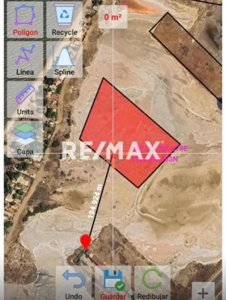 Parcela de Terreno en Venta, ubicada en Av. Costa Norte Sector Playa Maurica de Barcelona. Vista al Mar.