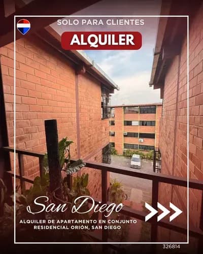Alquiler De Apartamento En Conjunto Residencial Orión, San Diego 326814