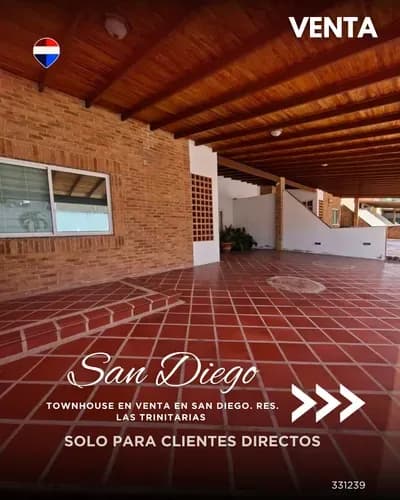 Townhouse En Venta En San Diego. Res. Las Trinitarias 331239 Solo Clientes Directos