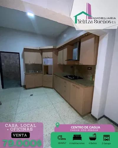 Casa En Venta Con 2 Locales Comerciales En El Centro De Cagua