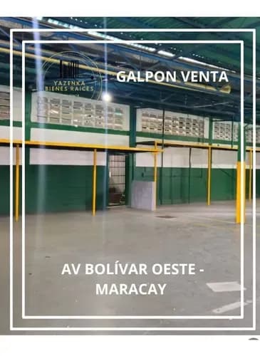 En Venta Amplio Local Comercial Con Galpón, En Av. Bolívar Oeste Mcy. Edo. Aragua.
