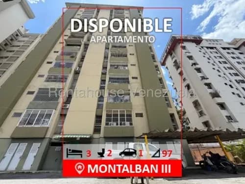 Montalbán Iii, 3 Habitaciones, 2 Baños, 1 Estacionamiento, Piso 5, 97 Mts2 Construcción
