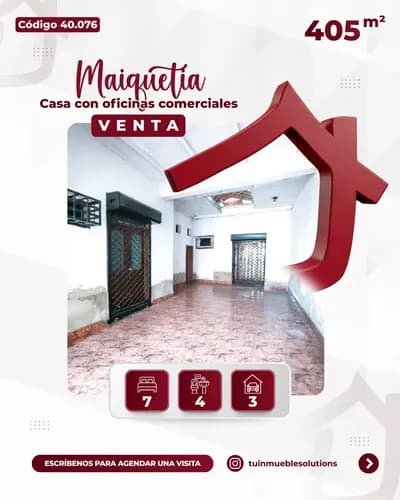 Venta - Casa Con Oficina Comerciales, Ubicada En Maiquetia, Edo. La Guaira
