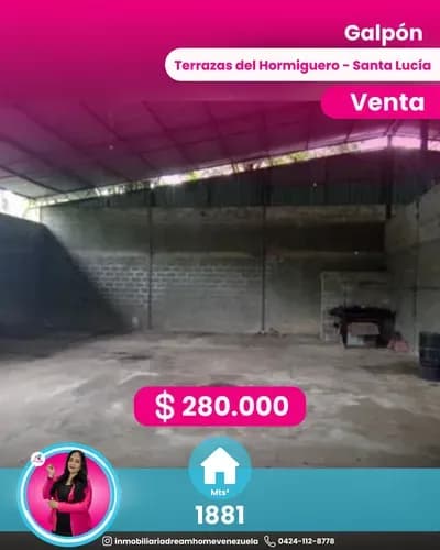 Galpones En Venta Sector Terrazas Del Hormiguero - Santa Lucía