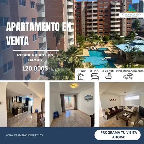 Apartamento En Venta Residencias Los Cayos