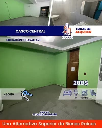 Local En Alquiler Casco Central - Charallave