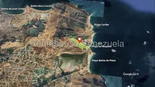 Dm Vende Excepcional Lote De Terreno En Bahia De Plata A Pocos Minutos De Playa Caribe, Isla De Margarita