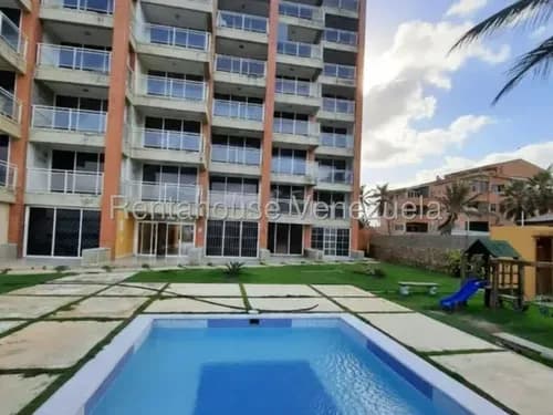 M&n Venden Bello Apartamento De 2 Hab. Y 1 Baño; Conjunto Con 2 Piscina Y Espectacular Vista Y Entrada Directa A La Playa: 26-13757