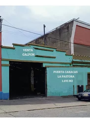Venta De Galpón De 1.693 M2 En Puerta Caracas, La Pastora