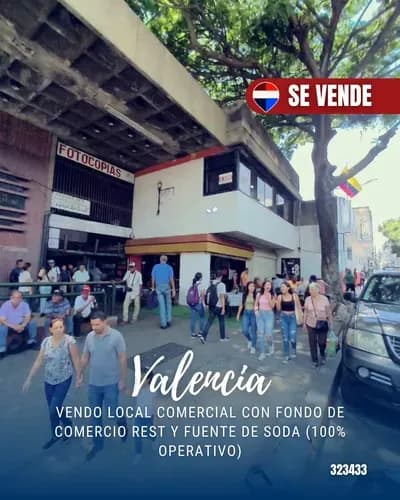 Vendo Local Comercial Con Fondo De Comercio Rest Y Fuente De Soda (100% Operativo) 323433