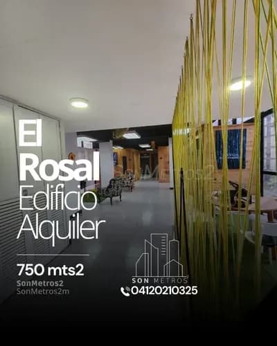 Edificio Alquiler El Rosal 750 Mts2 Sonmetros2 B-9qnx 0106