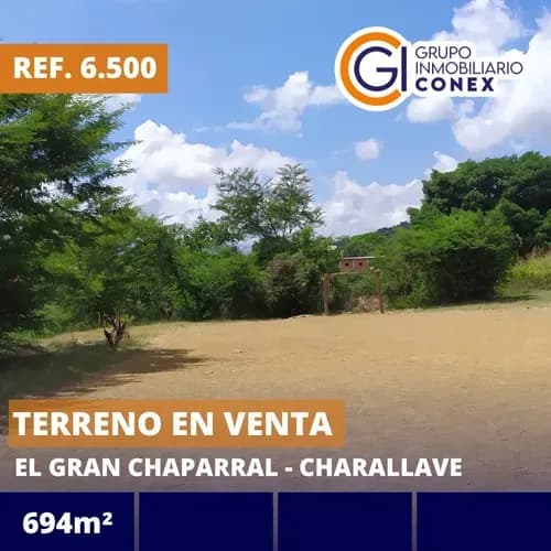 Se Vende Terreno 694m2 Gran Chaparral Charallave 2890
