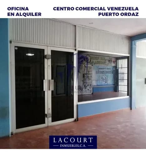 En Alquiler Local Para Oficina, Negocio, Deposito En El Centro Comercial Venezuela En La Urb. Villa Coliombia En Puerto Ordaz - Edo. Bolivar