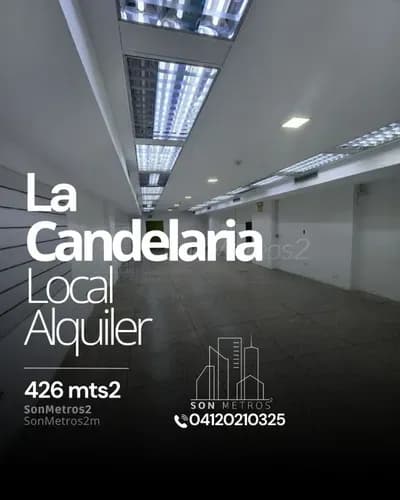 Local Pb Alquiler La Candelaria 426 Mts2. Sonmetros2