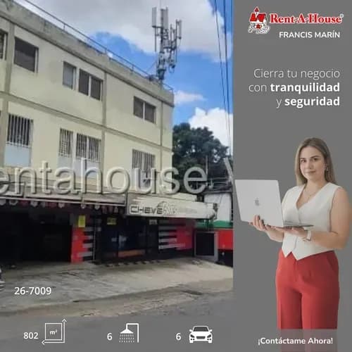 Edificio Av. El Rosario - Local 265m2 + 4 Apto + Terraza Ávila 17480 Los Chorros Caracas