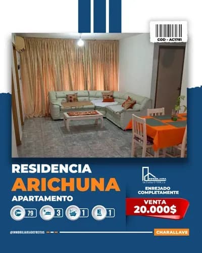 Apartamento En Venta En Arichuna. Charallave