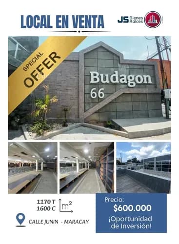 Vende Estupendo Y Amplio Local A Estrenar, Excelente Ubicación En Zona Muy Transitada Y Concurrida En La Ciudad De Maracay.013jsc