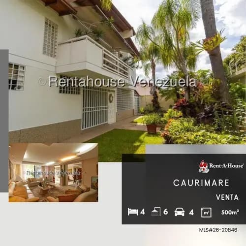 Casa En Venta En Caurimare. Calle Cerrada #26-20846
