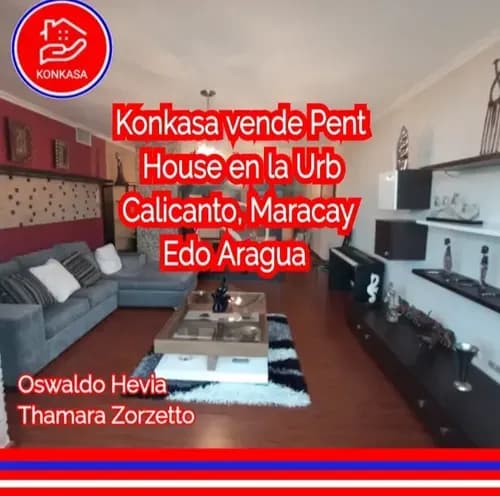 Konkasa Vende Penthouse En La Urbanización Calicanto Maracay
