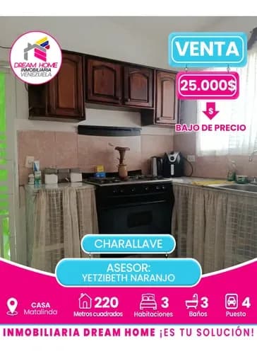 Casa En Venta Matalinda Charallave