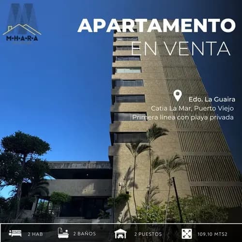 Apartamento En Venta En La Guaira Remodelado Con Playa Privada A Cinco Minutos Del Aeropuerto