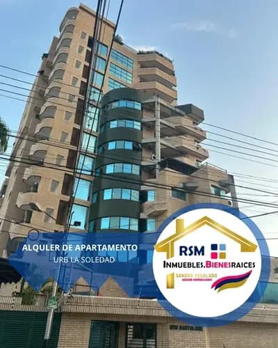 Alquiler De Apartamento Urb La Soledad