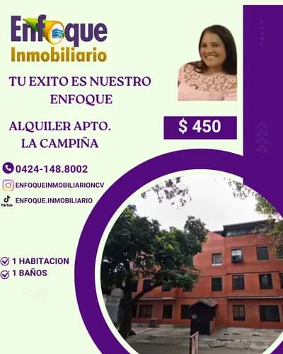 Apartamento En Alquiler En La Campiña Detrás De Pdvs,