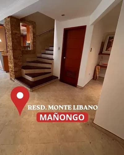 (dc) Se Vende Hermoso Town House En Resd Monte Libano, Mañongo. Naguanagua. Edo Carabobo