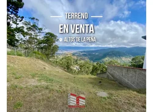 Excelente Y Enorme Terreno En Altos De La Peña