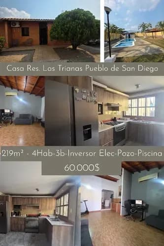 Juan Carlos Rodriguez Vende Casa En Res. Las Triadas Pueblo De San Diego