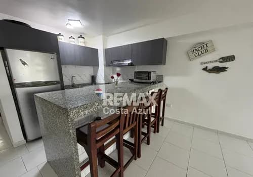 En Venta Apartamento Con Vista Al Mar Remodelado En Casco Central De Tucacas En El Conjunto Residencial Alcatraz