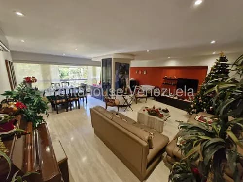 Af- Apartamento En Venta En El Cafetal, Amplio Y Fresco, Con Hermosas Áreas Verdes, 4 Habitaciones, 2 Puestos De Estacionamiento, Puestos Para Visitantes, Edificio Con Vigilancia